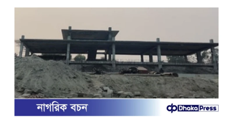 চিলমারীতে প্রায় সাড়ে ৩ বছর কেটে গেলেও, নদী বন্দরের কাজ হয়নি ২০ভাগ