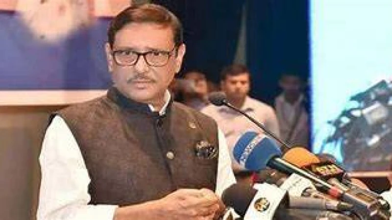 কোনো নিষেধাজ্ঞায় নির্বাচন বন্ধ হবে না: কাদের