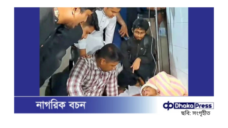 গাজীপুরে আহতদের দেখতে হাসপাতালে সারজিস ও হাসনাত