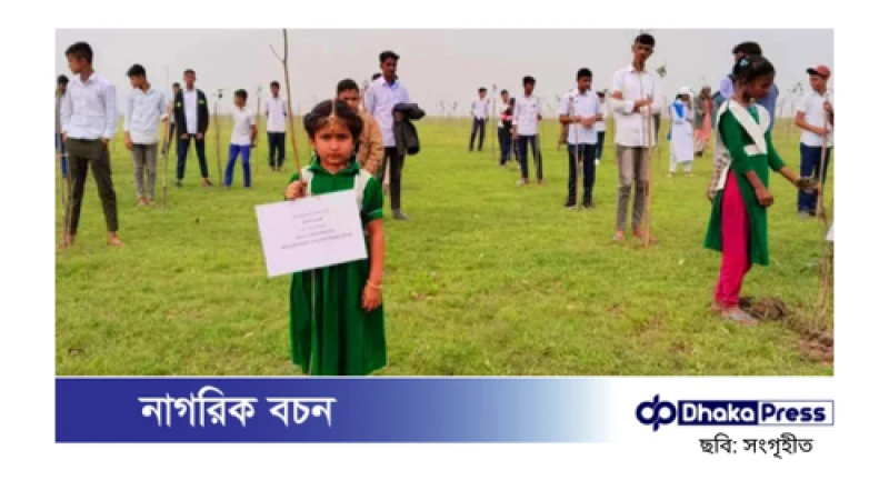 টাঙ্গুয়ার হাওরে ৪০ হাজার জলজ বৃক্ষ রোপণ করলো শিক্ষার্থীরা