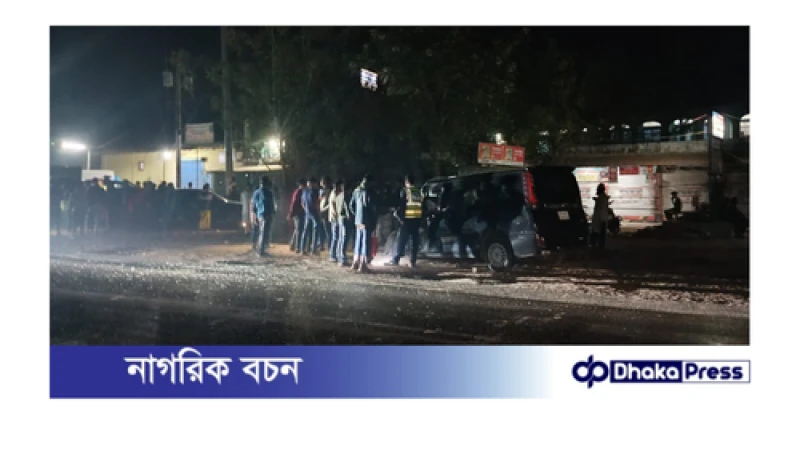 বনপাড়া বাস ও মাইক্রোবাসের মুখোমুখি সংঘর্ষে শিশু সহ ৪ জন আহত