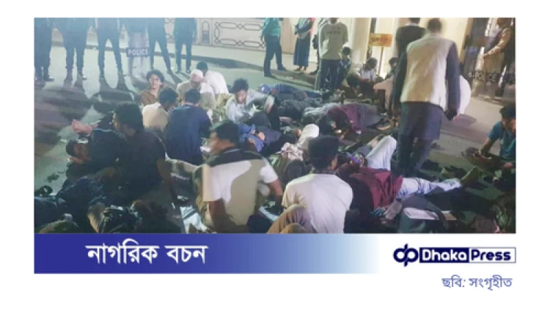 ড. ইউনূসের কার্যালয়ের সামনে অবস্থানের ঘোষণা জুলাই আন্দোলনে আহতদের