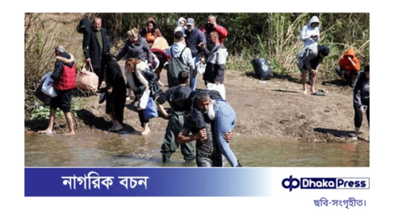 প্রাণ বাঁচাতে লেবাননে পালাচ্ছে সিরীয়রা