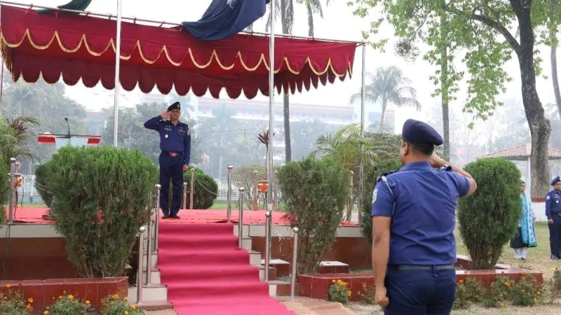 ময়মনসিংহ জেলা পুলিশের মাস্টার প্যারেড অনুষ্ঠিত