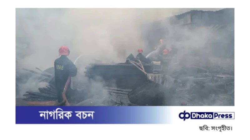 রামপুরায় সিএনজি অটোরিকশার গ্যারেজে অগ্নিকাণ্ড, পুড়লো বেশ কিছু যান