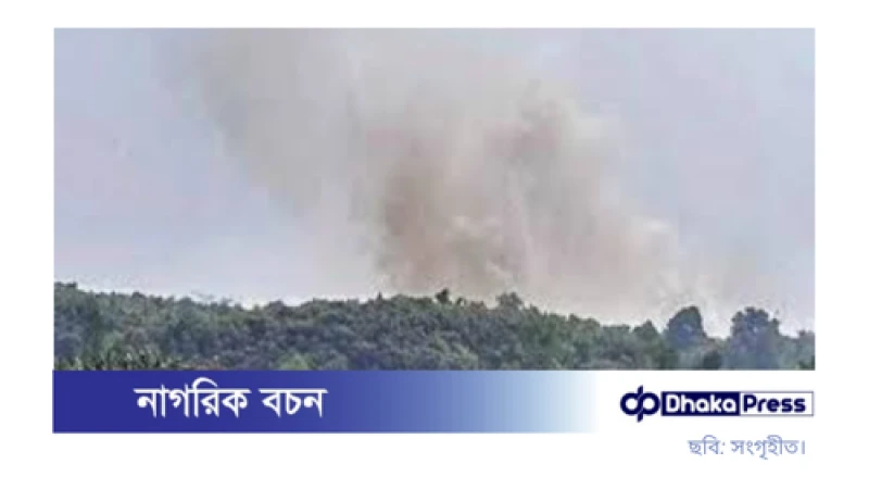 সীমান্তে আগুনের কুণ্ডলী: রোহিঙ্গাদের দাবি, আরাকান আর্মি পোড়াচ্ছে তাদের পরিত্যক্ত বাড়িঘর