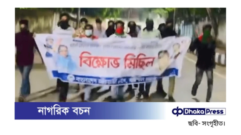 বরিশালে মধ্যরাতে সাদিক অনুসারীদের মিছিল, ভাইরাল ভিডিও