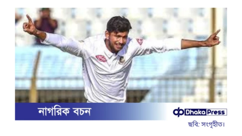 নাঈমের জোড়া আঘাতে স্বস্তিতে বাংলাদেশ