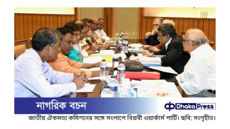 জাতীয় ঐকমত্য কমিশন দূরদর্শিতা দেখালে দ্রুত রাজনৈতিক বোঝাপড়া সম্ভব: সাইফুল হক