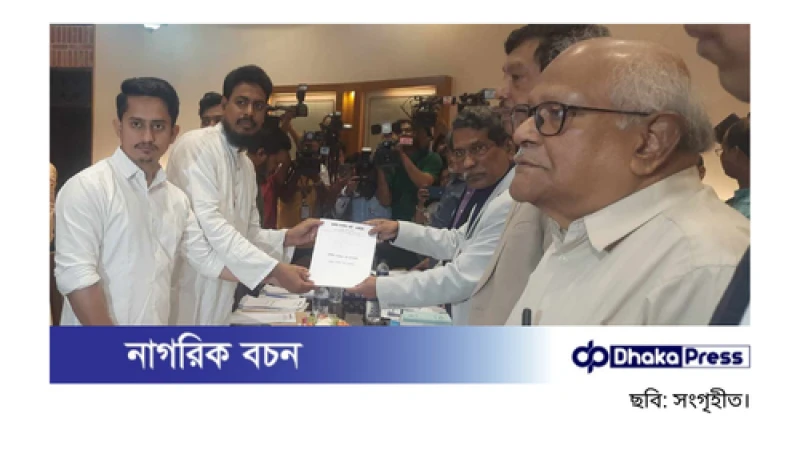 মৌলিক সংস্কারের রূপরেখা জাতীয় ঐকমত্য কমিশনে জমা দিল এনসিপি