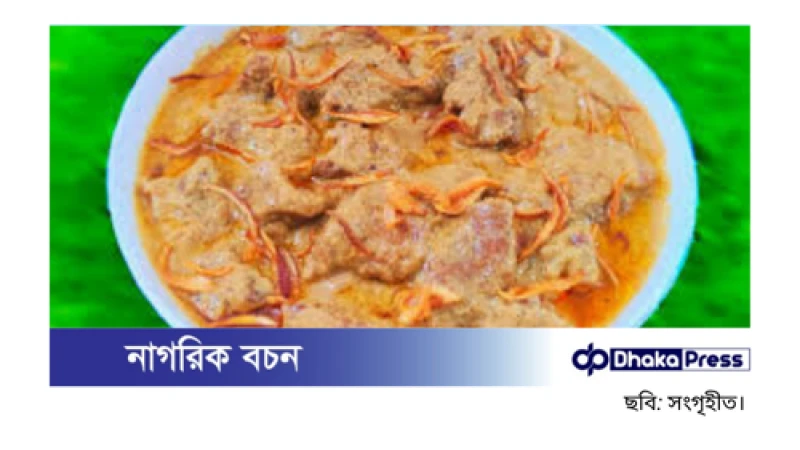 ঈদে রান্না করুন গরুর মাংসের মজাদার কোরমা
