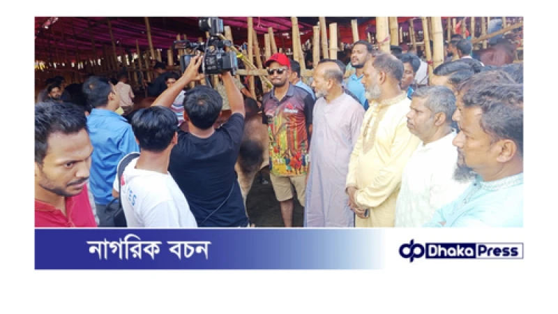 চট্টগ্রামের ৩৯ নং ওয়ার্ড সিডিএ বালুর মাঠে কোরবানি পশুর হাট একদিন আগেই সমাপ্ত ...!