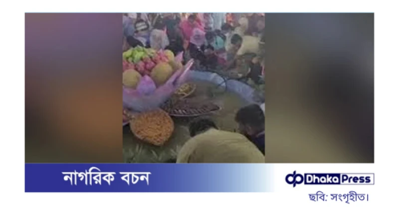 জাতীয় ফল মেলার শেষ দিনে লুটপাটের দৃশ্য, ক্ষতিগ্রস্ত স্টলগুলো
