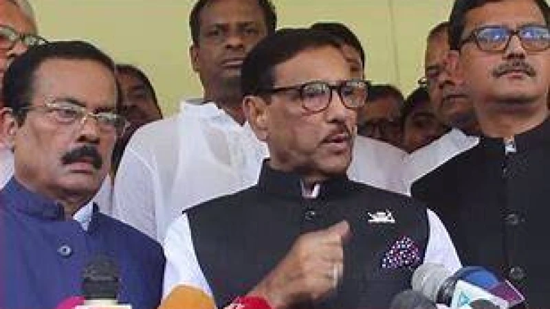 সিদ্ধান্ত হয়নি এখনো বিএনপির সঙ্গে আলোচনার ব্যাপারেঃ ওবায়দুল কাদের