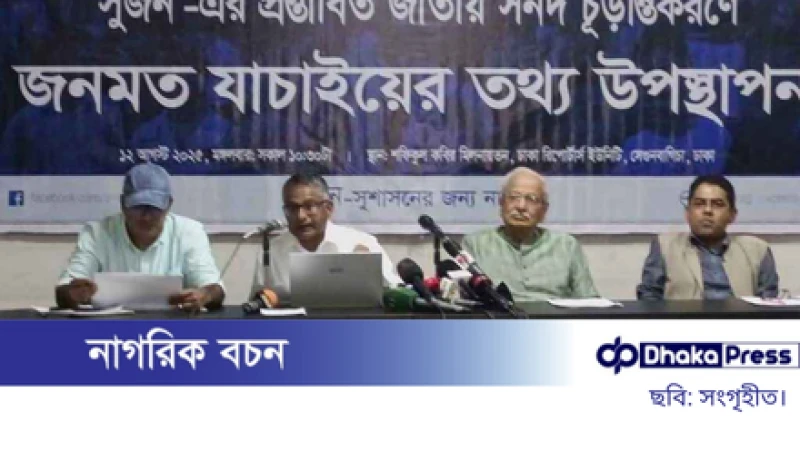 পিআর পদ্ধতিতে উচ্চকক্ষ গঠনে দেশের ৭১% মানুষের সমর্থন