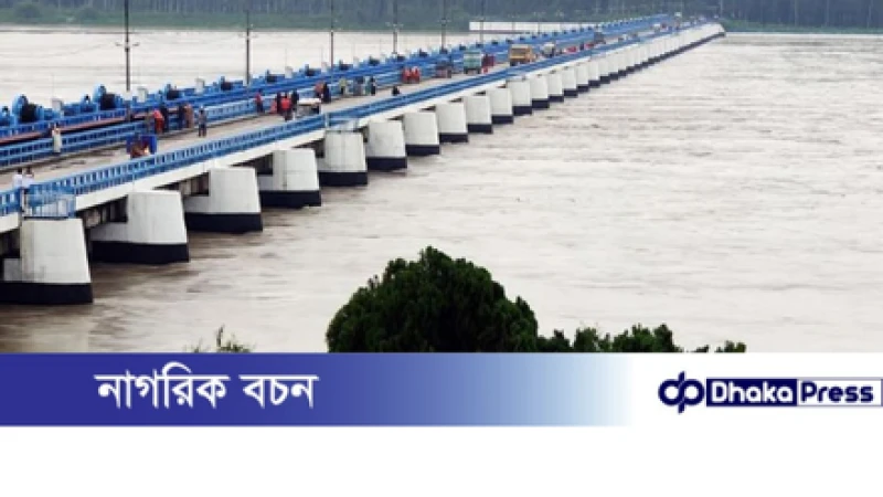 তিস্তার পানি বিপৎসীমার ১৫ সেন্টিমিটার ওপরে, নদীপারে বন্যা