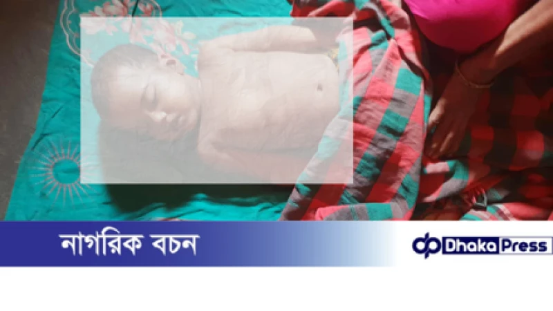 জামালপুরের মাদারগঞ্জে গলায় ম্যাজিক বল আটকে ১১ মাস বয়সী কন্যা শিশুর মৃত্যু 