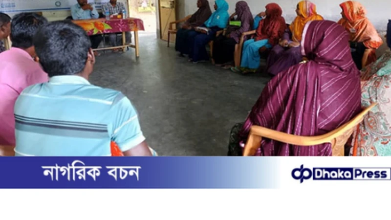 কুড়িগ্রামে বাল্যবিয়ে প্রতিরোধে আয়বর্ধক প্রশিক্ষণ কর্মশালা 