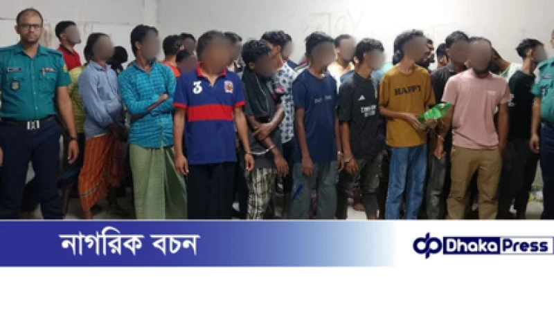 আদাবরে পুলিশ সদস্যকে কুপিয়ে আহত, বিশেষ অভিযানে গ্রেফতার ১০২ জন