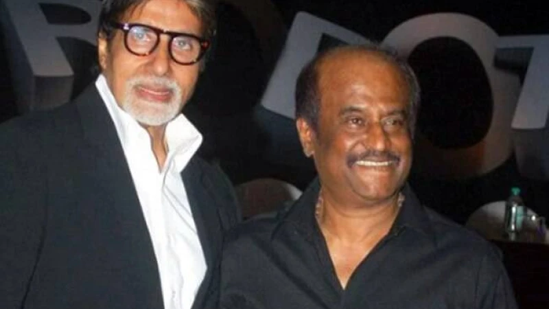 একসঙ্গে পর্দায় ৩২ বছর পর রজনীকান্ত-অমিতাভ