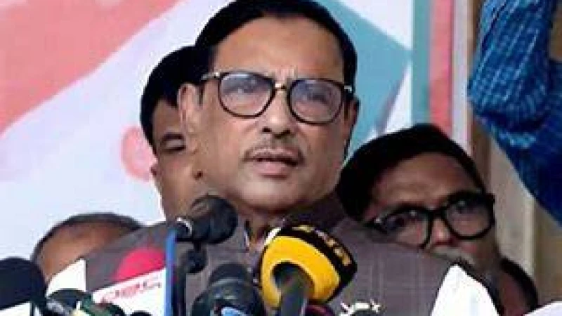 তত্ত্বাবধায়ক সরকারের পরিকল্পনা করছে বিএনপি বিদেশি শক্তিকে দিয়ে: কাদের