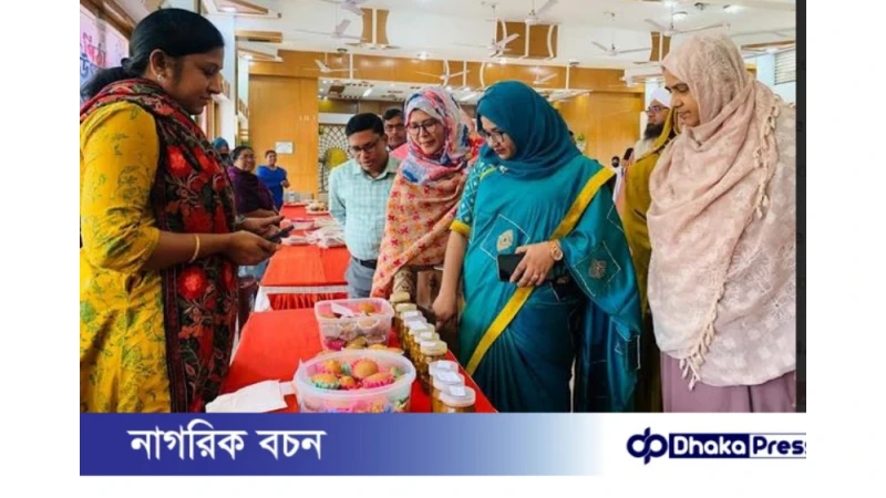 নাটোরে বর্ণাঢ্য পিঠা উৎসব অনুষ্ঠিত