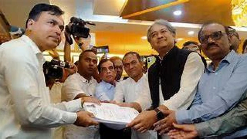 জমা দিলেন মনোনয়নপত্র মোহাম্মদ এ আরাফাত