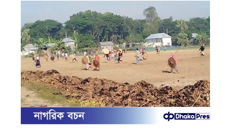 সালথায় দু’পক্ষের রক্তক্ষয়ী সংঘর্ষে আহত শতাধিক, বহু বাড়িঘর ভাঙচুর ও লুটপাট