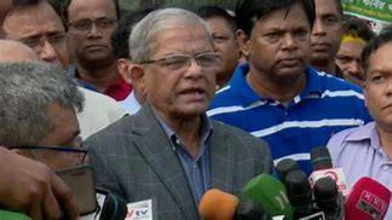 সরকার প্রশাসন সাজাচ্ছে নির্বাচনে কারচুপি করতে : মির্জা ফখরুল