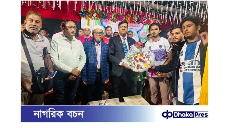 তরুণদের মাদকমুক্ত,মোবাইল আসক্ত, শারীরিক সুস্থ রাখতে খেলাধুলার বিকল্প নেই — এডভোকেট সরোয়ার হোসাইন লাভলু