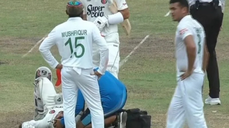 আফগান অধিনায়ক ভূপতিত ভয়ংকর বাউন্সারে তাসকিনের