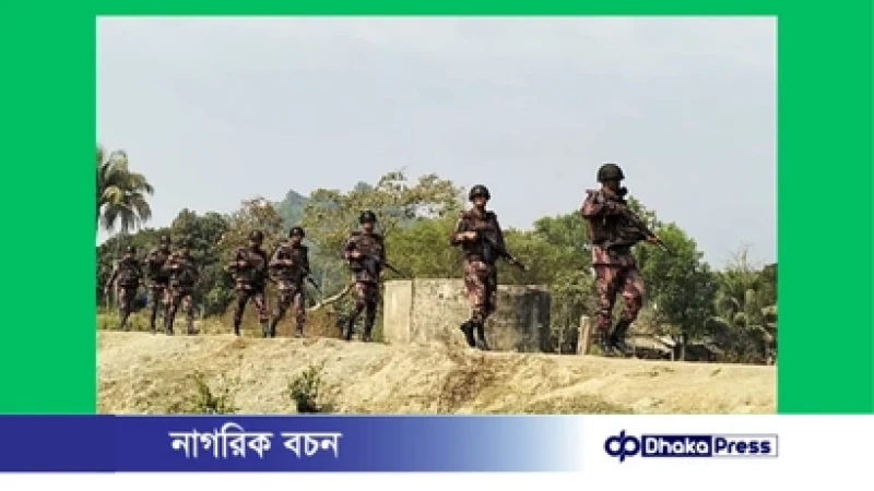 দহগ্রাম সীমান্তে বিএসএফ সদস্যের অনৈতিক প্রবেশ, বিজিবির হাতে আটক