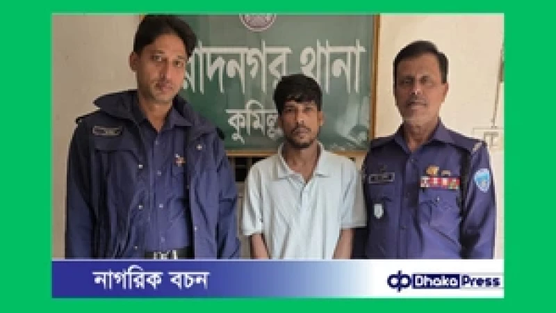 মুরাদনগরে ডাকাতির প্রস্তুতিকালে দুটি হত্যা মামলার আসামি আরিফ ডাকাত গ্রেপ্তার