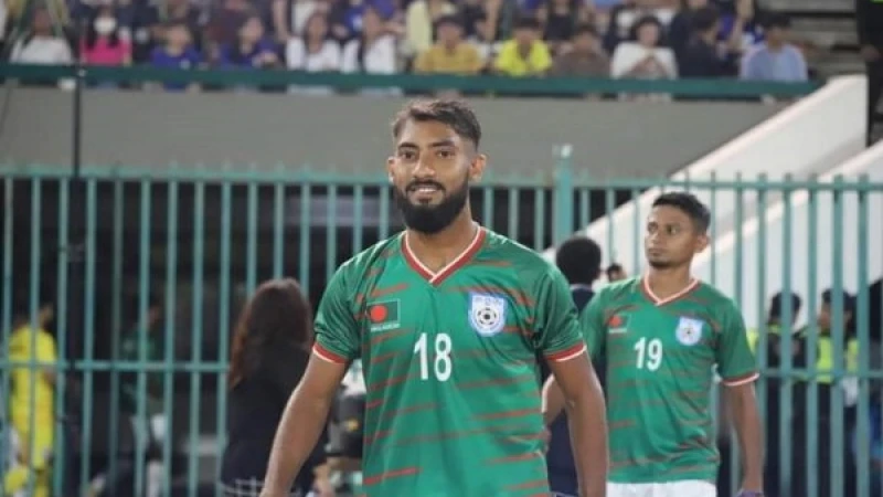 ইসা ফয়সালের অভিষেক বিপক্ষে লেবাননের