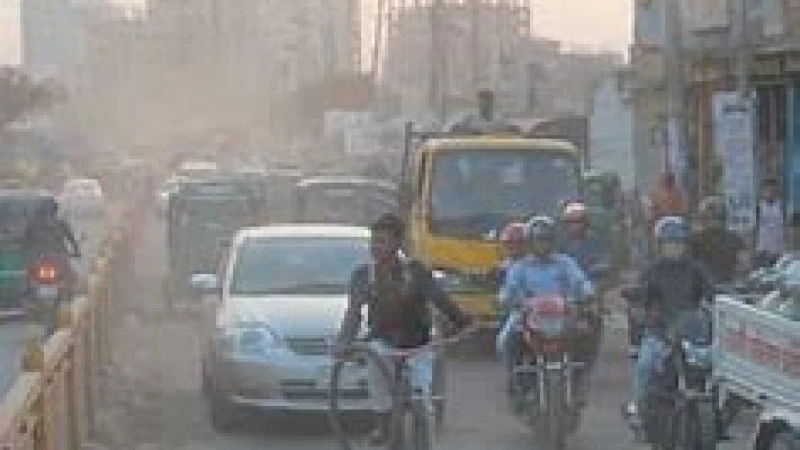 ঢাকা বায়ুদূষণে ১৭তম অবস্থানে