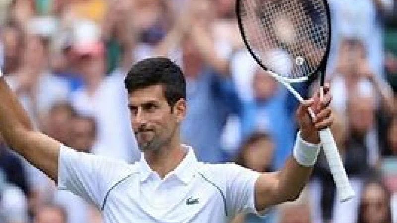 উইম্বলডনের শেষ আট নিশ্চিত করেলেন নোভাক জোকোভিচ