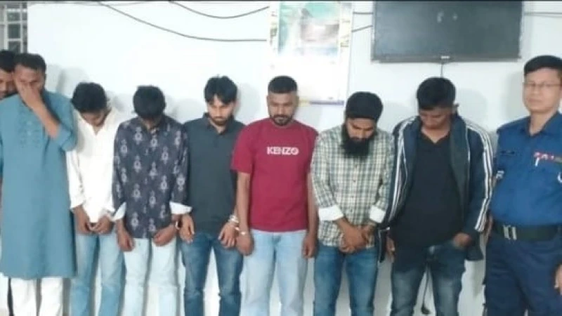 বুড়িচংয়ে ঈদের ছুটিতে মাদকসেবনের অভিযোগে ৯ জন গ্রেফতার