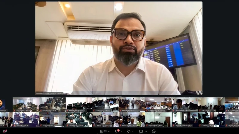 ৬৪ জেলায় ফ্রিল্যান্সিং প্রশিক্ষণ কোর্সের উদ্বোধন করলেন যুব ও ক্রীড়া প্রতিমন্ত্রী