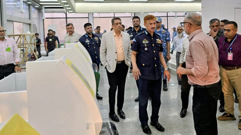 হজ ক্যাম্প ও শাহজালাল বিমানবন্দর পরিদর্শন করলেন বেবিচক চেয়ারম্যান