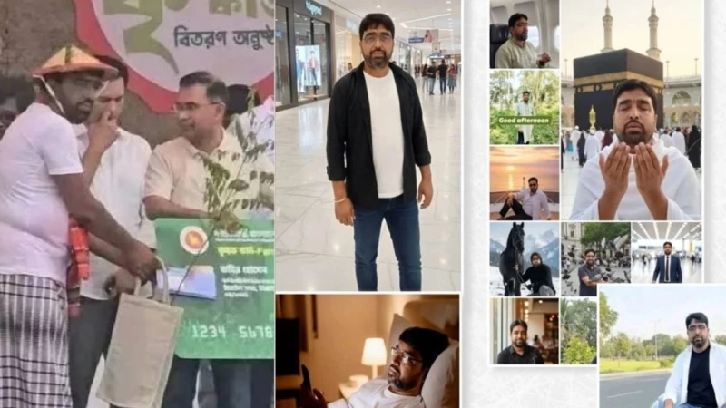 কৃষক কার্ড পাওয়া ভাইরাল কবির হোসেনের ছবিগুলো এআই নির্মিত