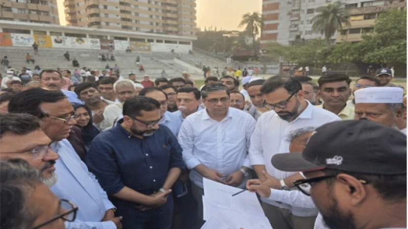 রাজধানীর খেলার মাঠ উন্নয়নে ক্রীড়া প্রতিমন্ত্রীর নেতৃত্বে পরিদর্শন টিম