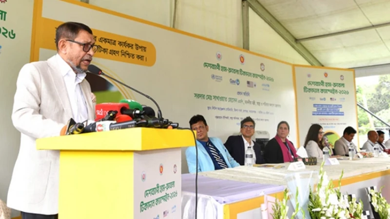 নিয়মিত টিকা না দেয়ায় শিশুদের বড় একটি অংশ হামে আক্রান্ত হচ্ছে : স্বাস্থ্যমন্ত্রী