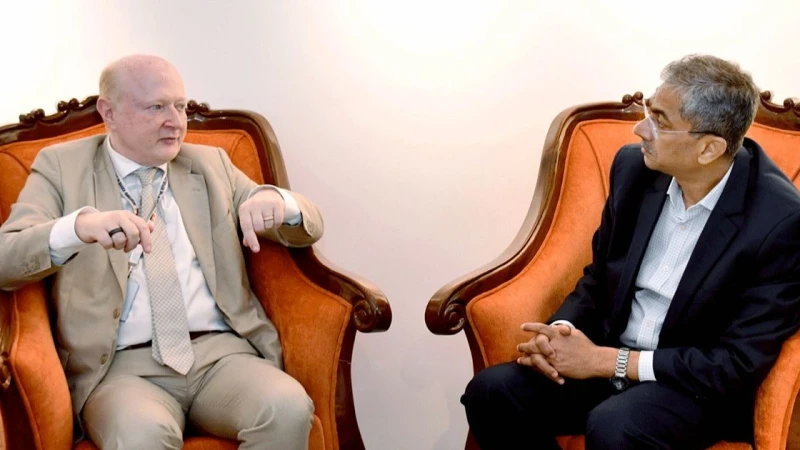 পানিসম্পদমন্ত্রীর সঙ্গে জার্মান রাষ্ট্রদূতের সাক্ষাৎ