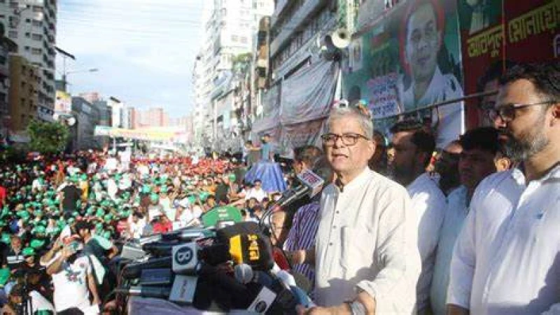 ‘এক দফা, এক দাবি’ বিএনপি‘সরকারের পদত্যাগ’