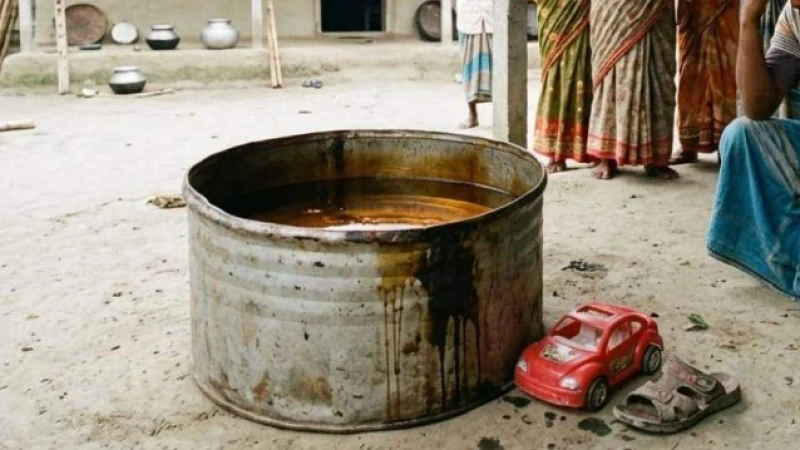 বাবার মজুত করা ডিজেলে ডুবে শিশুর মৃত্যু