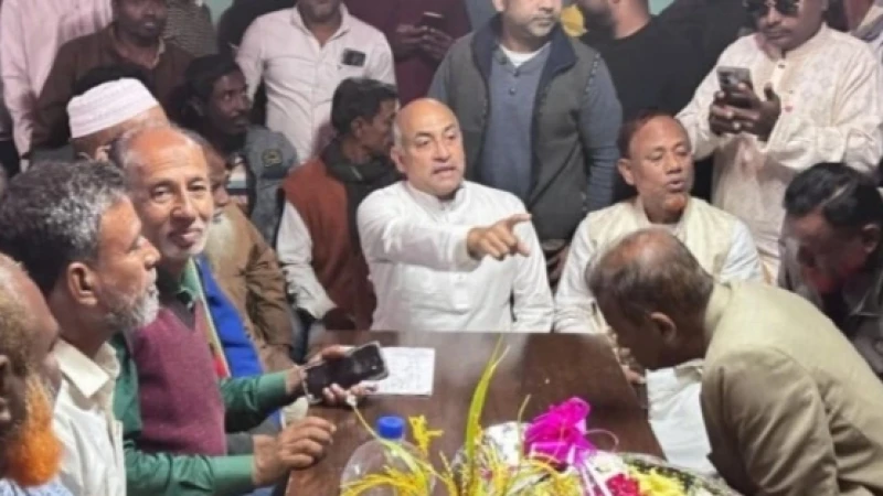 অন্যায়কারীর ক্ষেত্রে ছাড় নয়, কঠোর অবস্থানে এমপি হারুন অর রশিদ