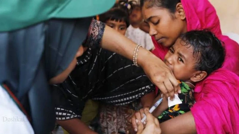 হাম ও হামের উপসর্গে আরও ৫ শিশুর মৃত্যু