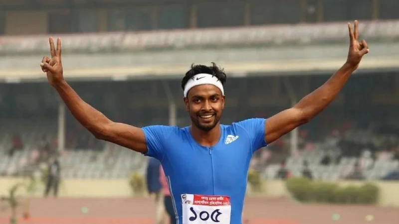 আন্তর্জাতিক প্রতিযোগিতায় ২০০ মিটারের সেমিফাইনালে জহির রায়হান