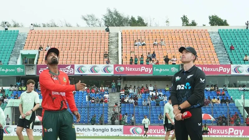 টস জিতে ফিল্ডিংয়ে বাংলাদেশ