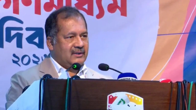 চিন্তায় ও মননে গণমাধ্যমের স্বাধীনতা নিশ্চিত করতে চাই